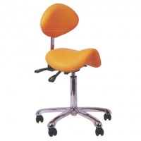 Стул-седло со спинкой Эргономичный стул для профессионалов