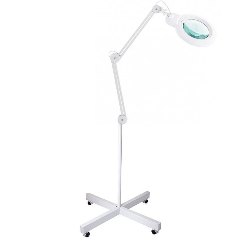 Бестеневая лампа-лупа Med-Mos 9006LED (9006LED-D-150 Ш4) на штативе с РУ