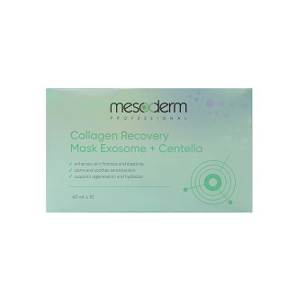 Коллагеновая маска глубокое восстановление «Exosomes + Centella», MESODERM, 10 шт.