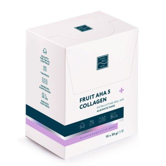 Альгинатная лифтинг-маска «Fruit AHA 5 + Collagen» 30 гр*10 шт Beauty Style (обновление, сужение пор, жирная)