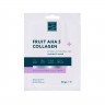 Альгинатная лифтинг-маска «Fruit AHA 5 + Collagen» 30 гр*10 шт Beauty Style (обновление, сужение пор, жирная)