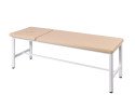 Стационарный массажный стол (кушетка смотровая двухсекционная) Heliox CO3