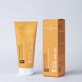 Histomer Grab-and-Go Sensitive Defence SPF50+ (Крем-защита для чувствительной кожи со стволовыми клетками растений)