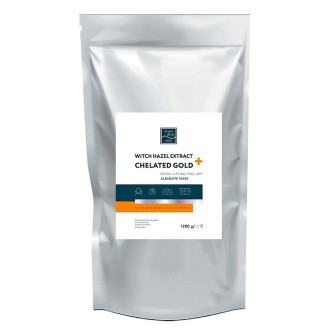 Альгинатная лифтинг-маска «Witch Hazel Extract + Chelated Gold» 1,2кг , Beauty Style
