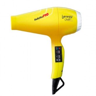 Фен профессиональный BaByliss Luminoso желтый