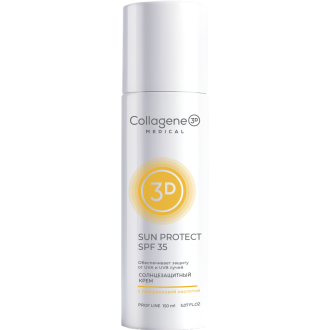 Солнцезащитный крем SPF 35 SUN PROTECT, Collagene 3D Medical