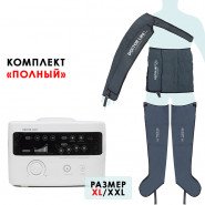 Аппарат для прессотерапии (лимфодренажа) Doctor life LX7 + манжеты для ног XL + манжета для рук + пояс для похудения