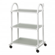 Столик косметолога (тележка) стеклянный МД-1029