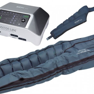 Аппарат для лимфодренажа Doctor life Mark 400 + комбинезон + манжета на руку