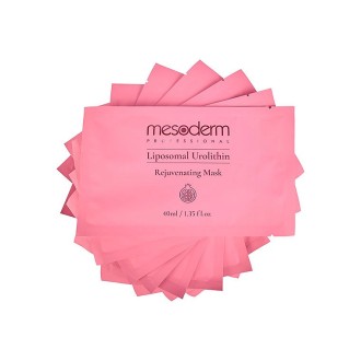 Омолаживающая маска, лифтинг и сияние «Liposomal Urolithin», MESODERM, 10 шт.
