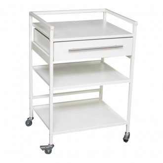 Столик косметолога (медицинский) СМ с ящиками