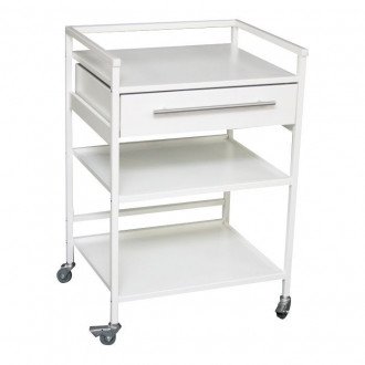 Столик косметолога (медицинский) СМ с ящиками