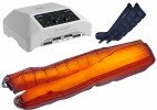 Аппарат для прессотерапии (лимфодренажа) Doctor life Mark 300 + комбинезон + инфракрасный прогрев + манжеты для ног