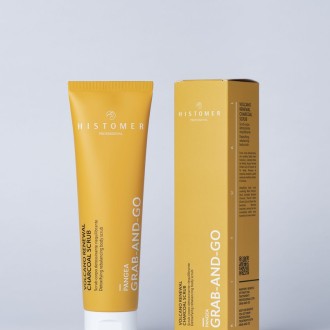 Histomer Grab-and-Go Volcano Renewal Charcoal Scrub (Детоксицирующий скраб для тела)