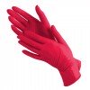 Перчатки нитриловые (Красный)