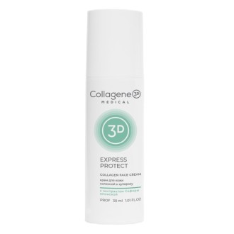 Гель-маска для лица EXPRESS PROTECT, Collagene 3D Medical
