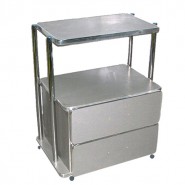 Столик косметолога (тележка) Трио 2